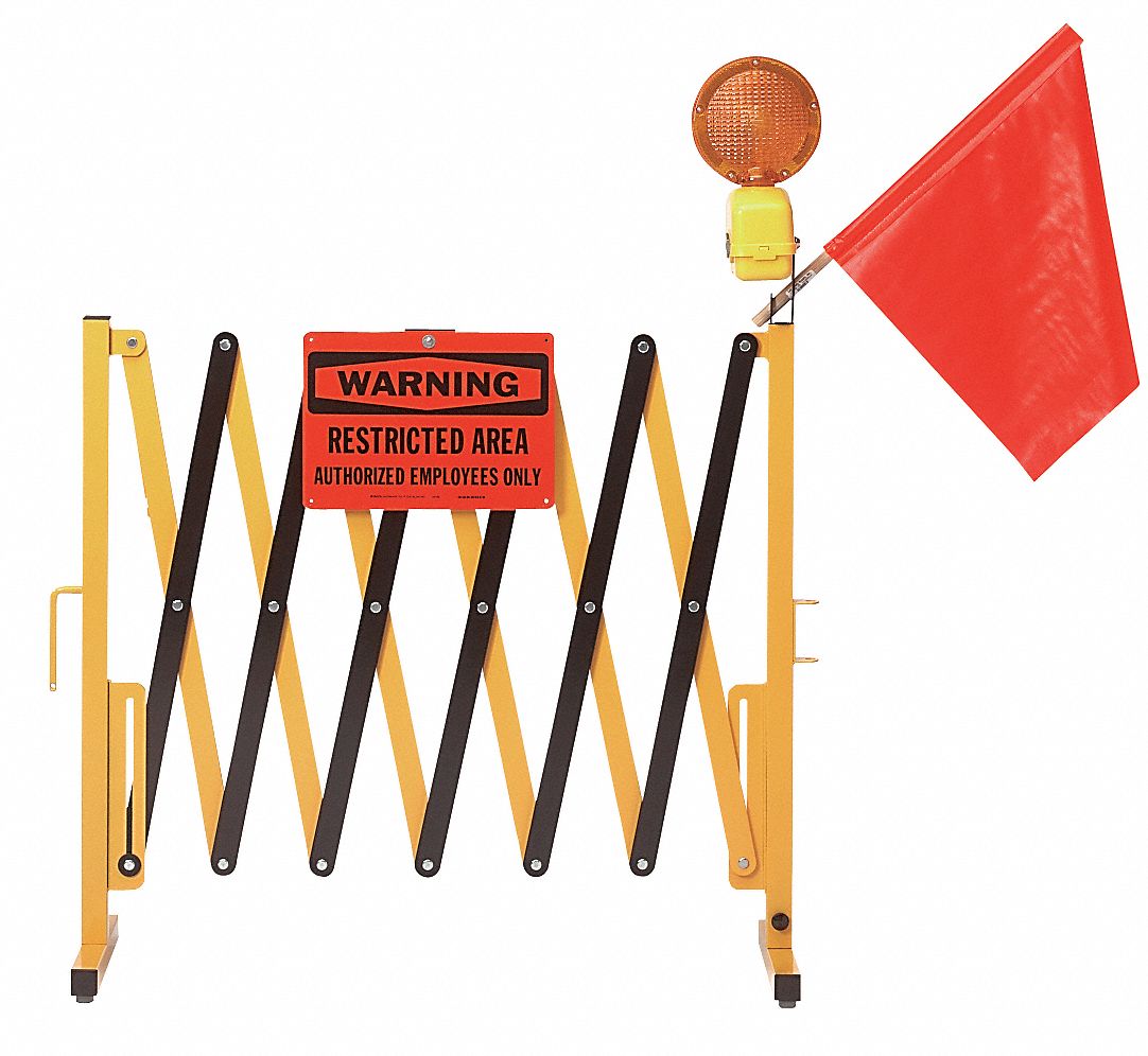 Collapsible Barrier, 48 In. H