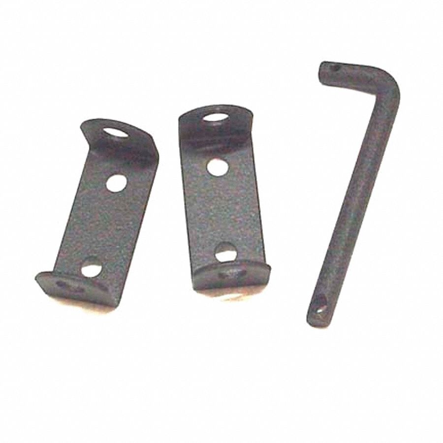 Wall Mounting Kit, Black Wrinkle
