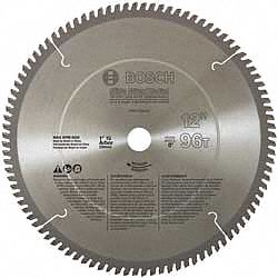 Circular Saw Bld, Crbde, 12 In, 96 Teeth