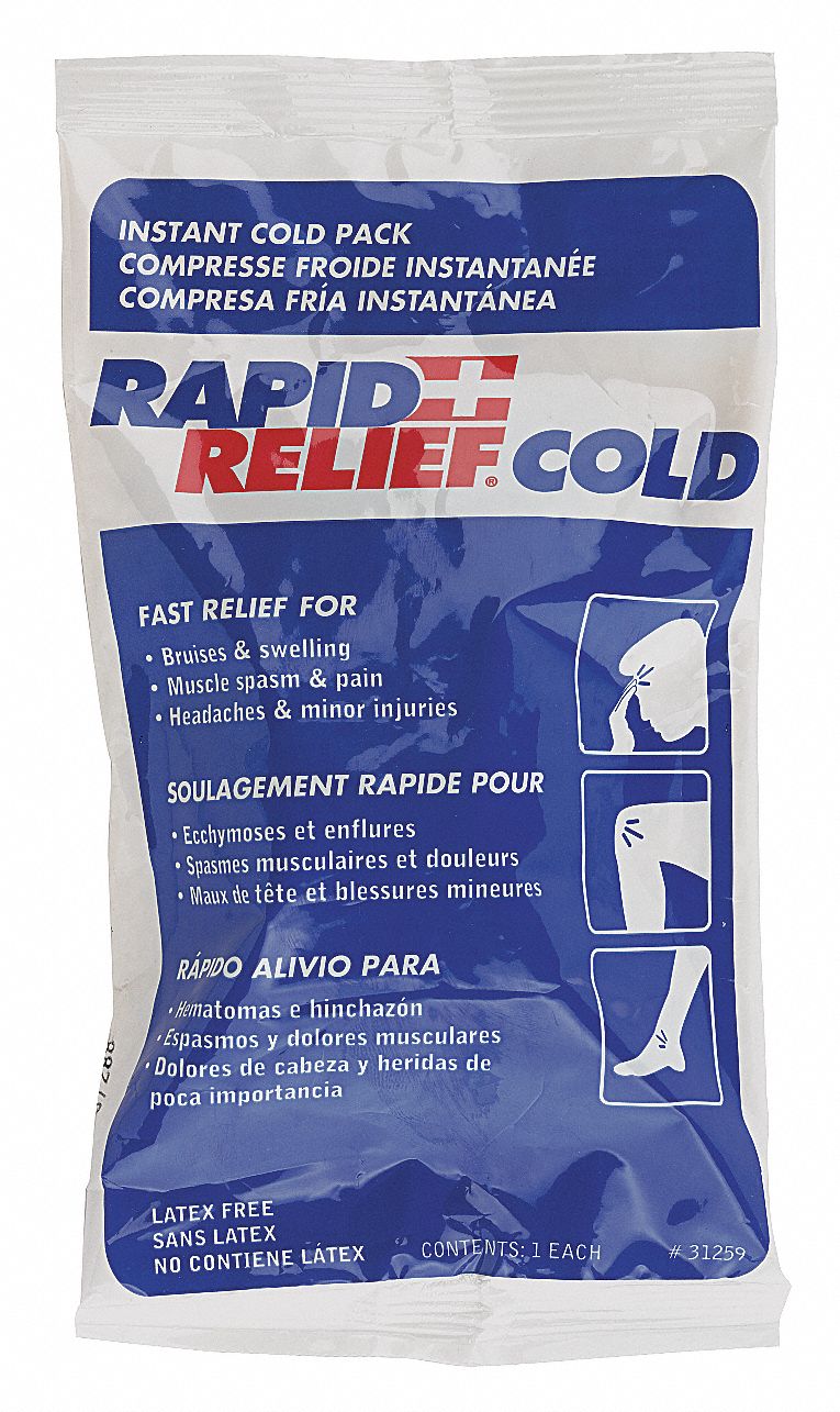 Cold Pack, Disposable, 5x9In