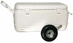 Wheeled Chest Cooler, 120 qt., White