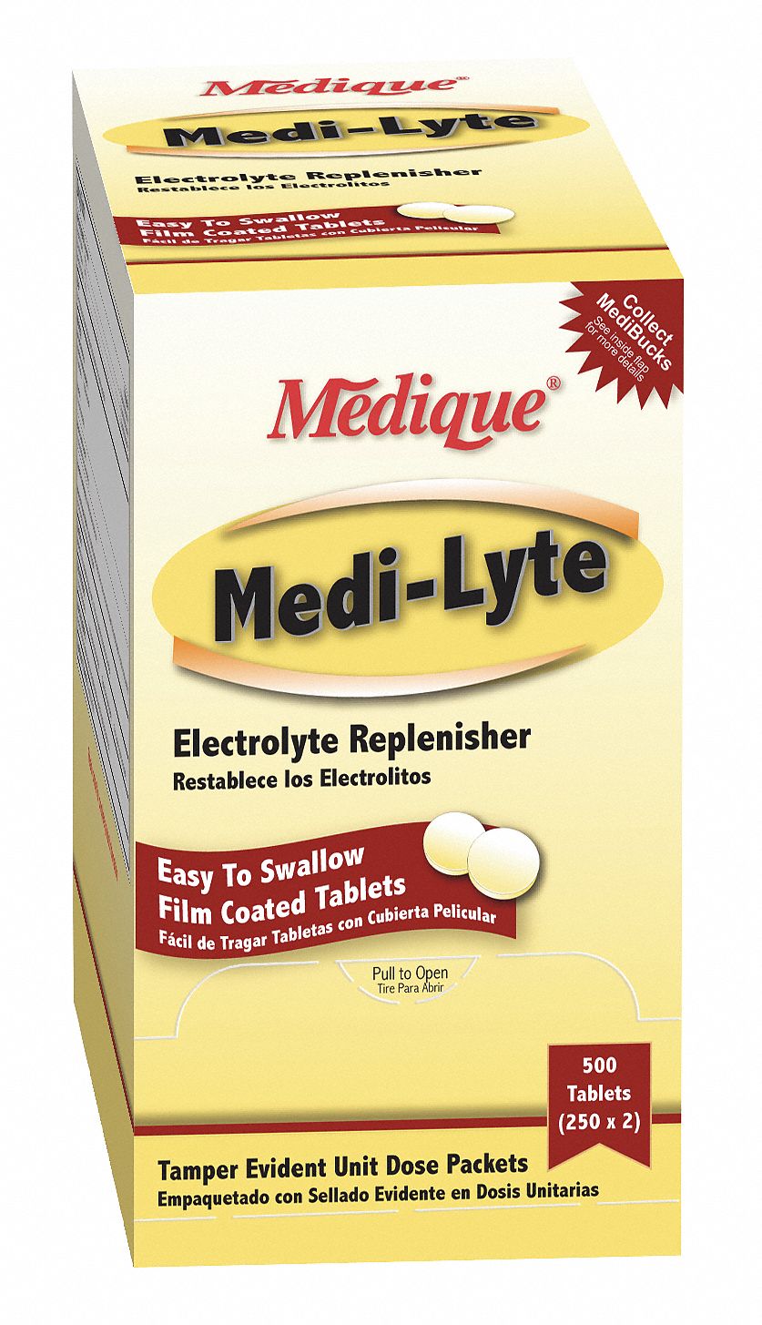 Medi-Lyte, Tablets, PK 500