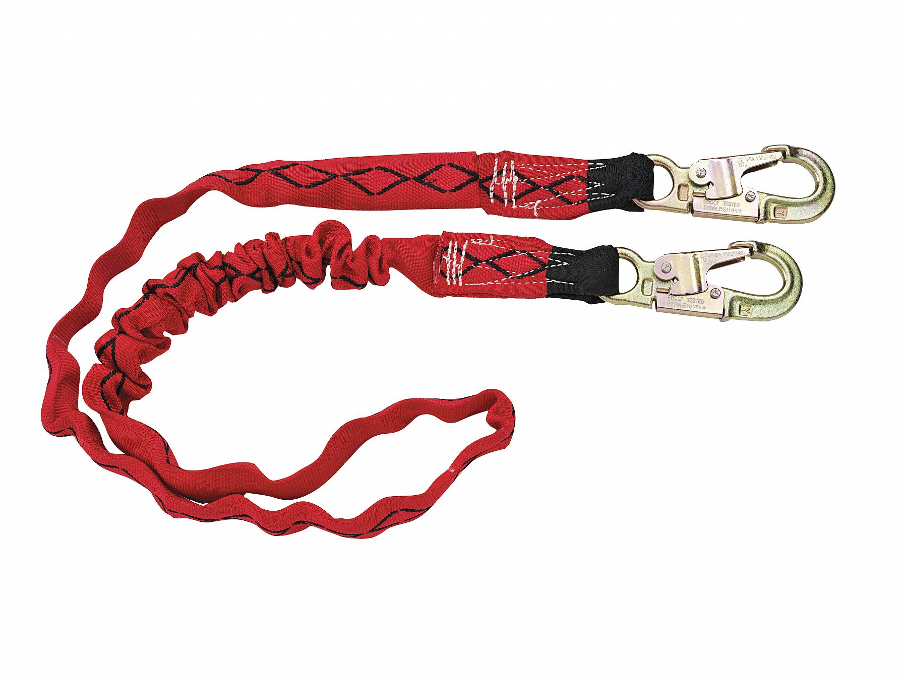 Lanyard, 1 Leg, Nylon , Red