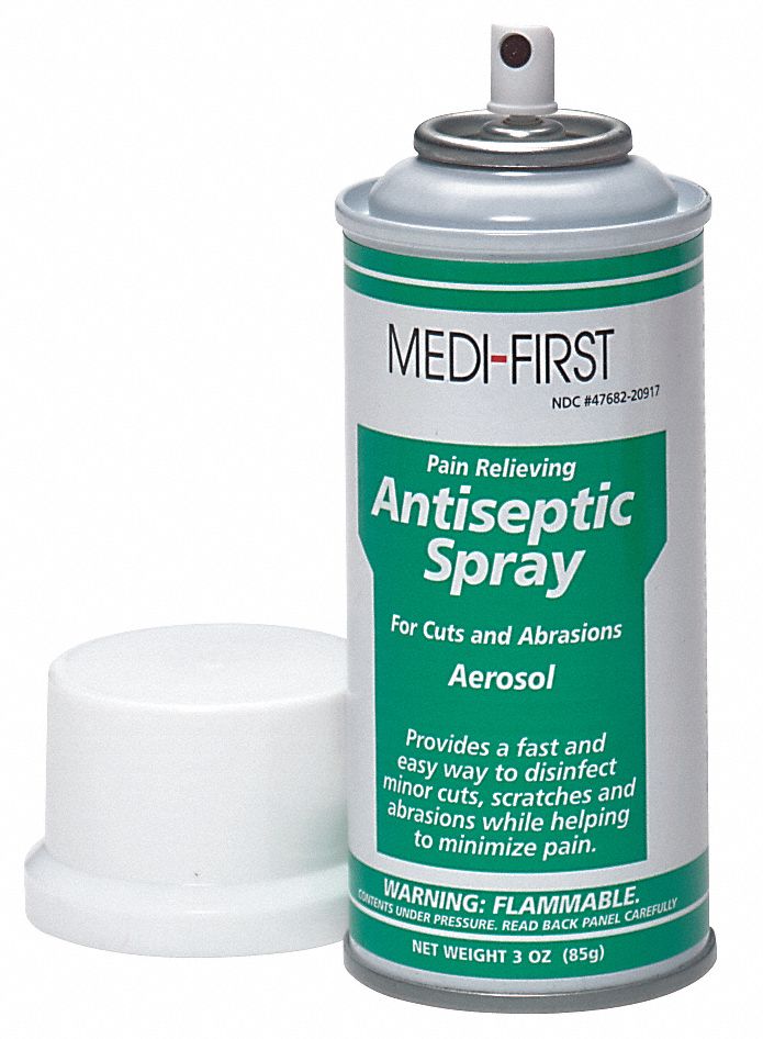 Antiseptic Spray, 3 oz. Aerosol