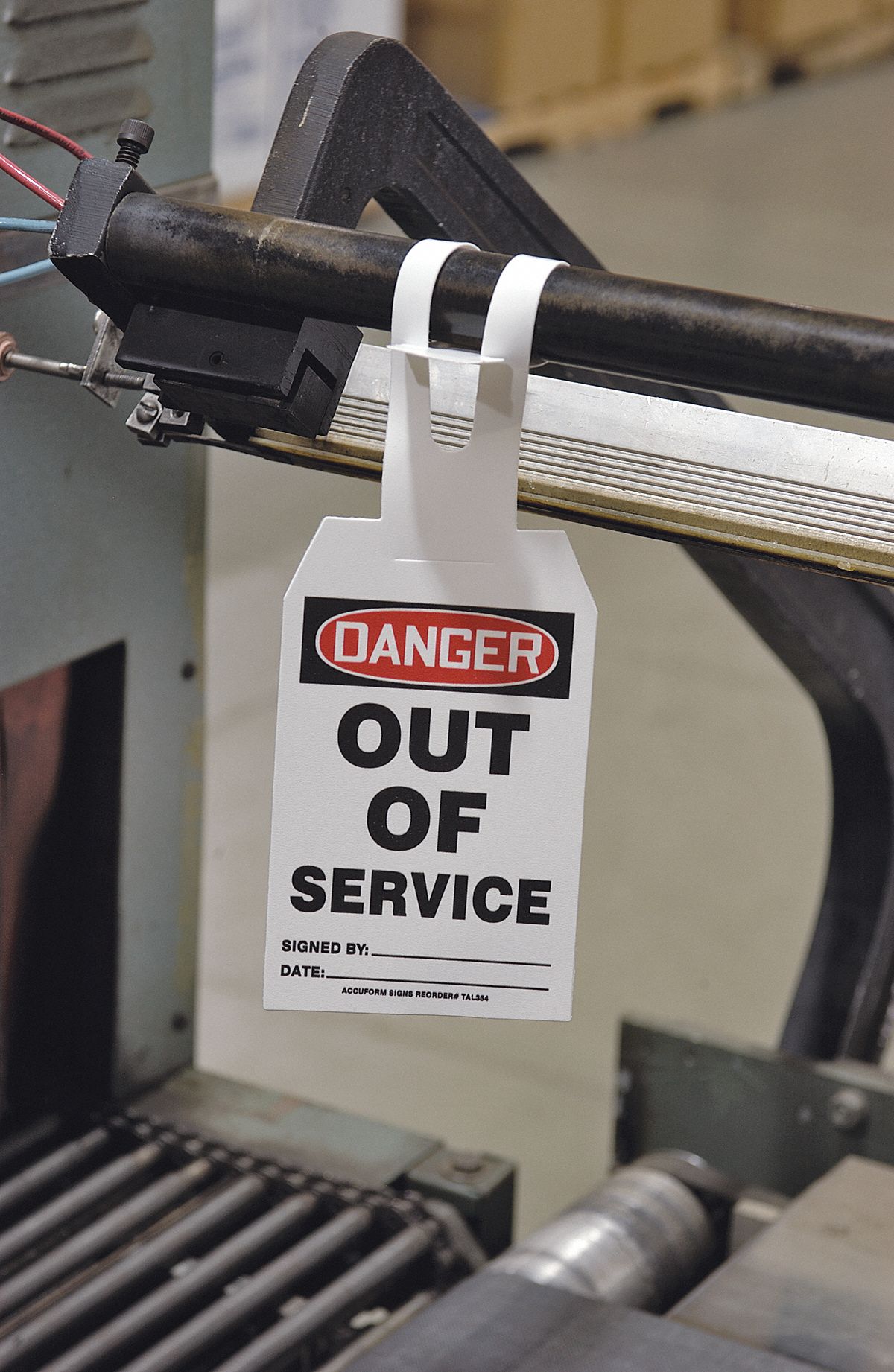 Danger Tag, 5-1/4 x 3-1/4 In, Plstc, PK25