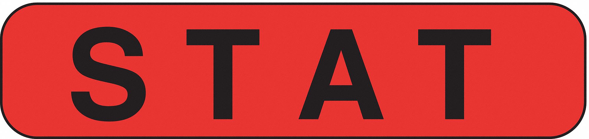 Label, 3/8 In. H, 1-1/2 In. W, PK 1000