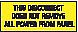 Lockout Label, 2-1/4 In. H, PK 2
