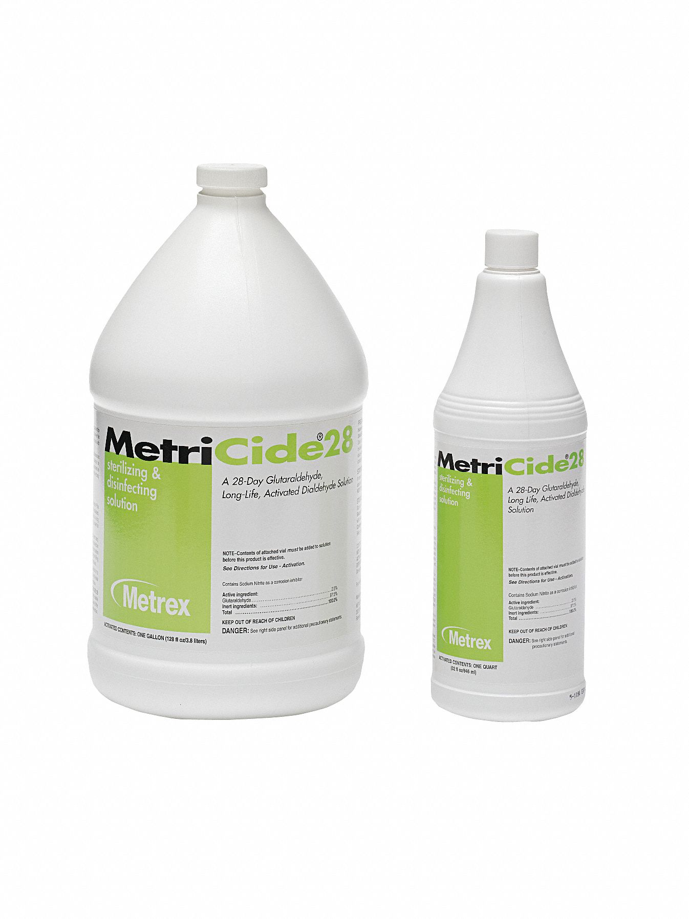 Disinfectant/Sterilant, Size 1 qt., PK 16