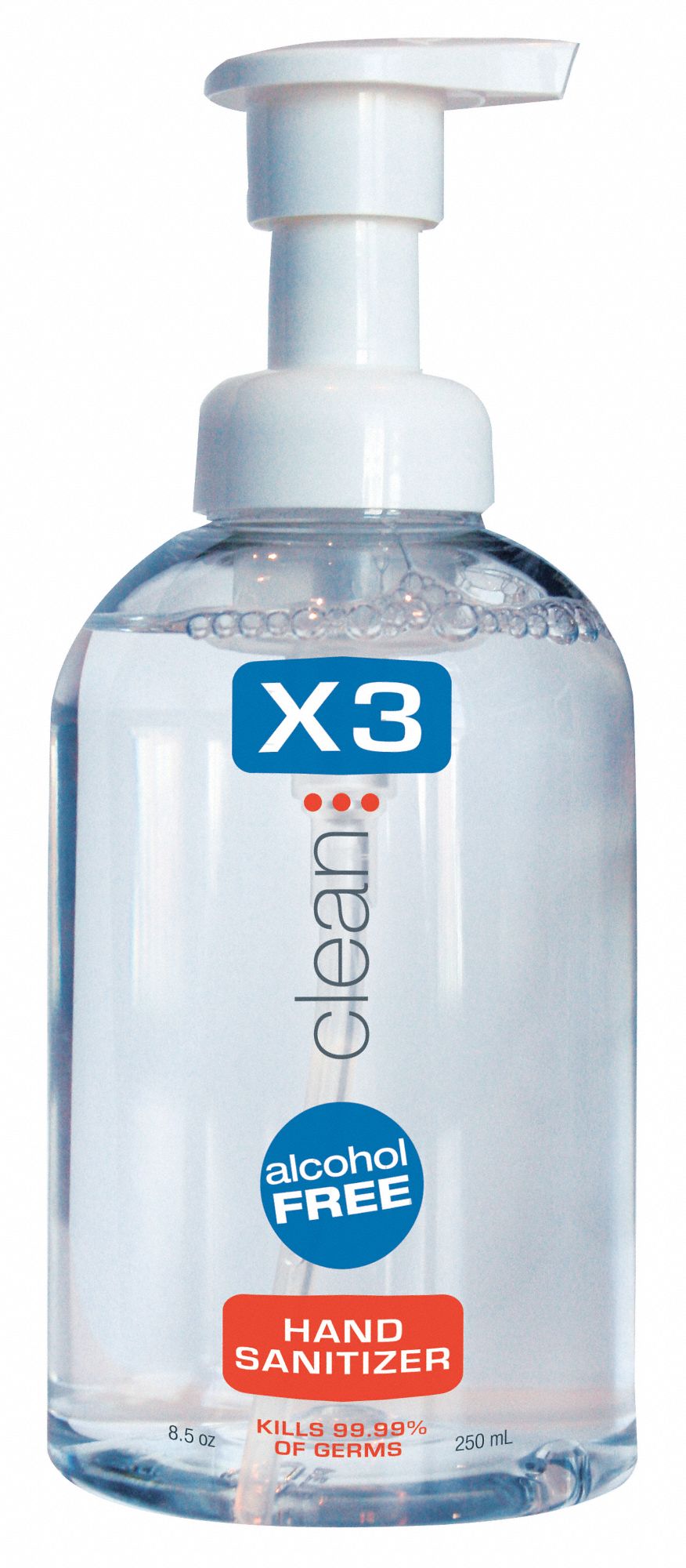 Hand Sanitizer, Size 8.5 oz., Foam