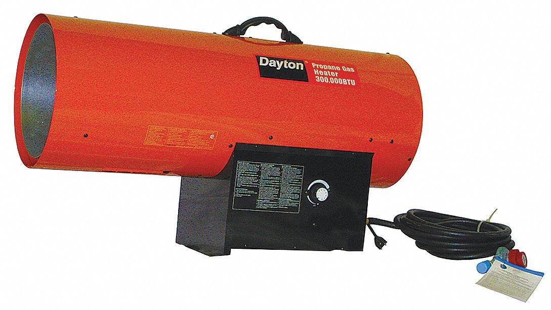 Portable Gas Heater, LP, 300000 BtuH