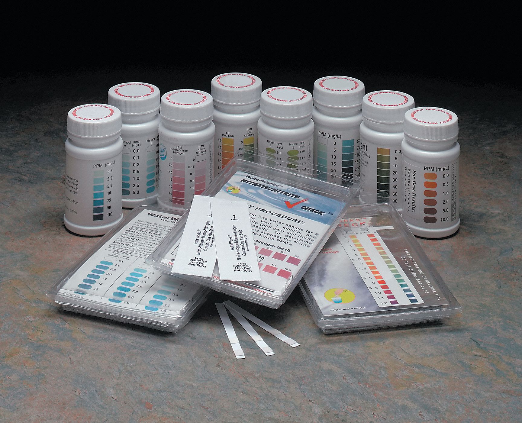Test Strips, Iodine, 0-5ppm, PK 50