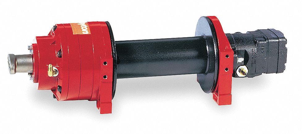 Hydraulic Winch, 8000 lb, 3/8 In, 15 gpm