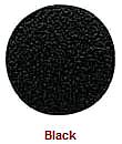 Screw Cap, PVC, Black, 9/16 In, Pk 52