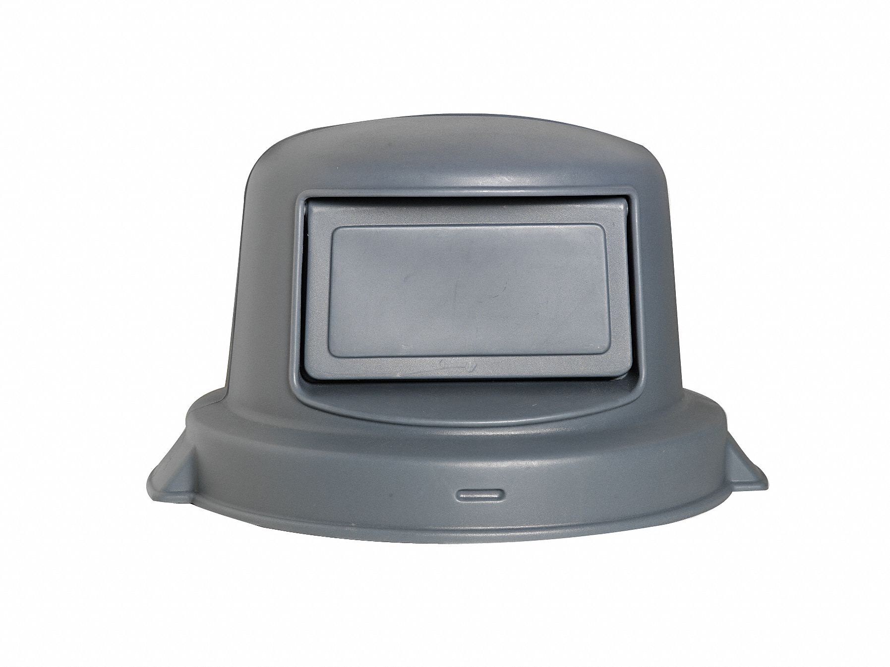 Drum Top, Dome, Gray, 44 gal.