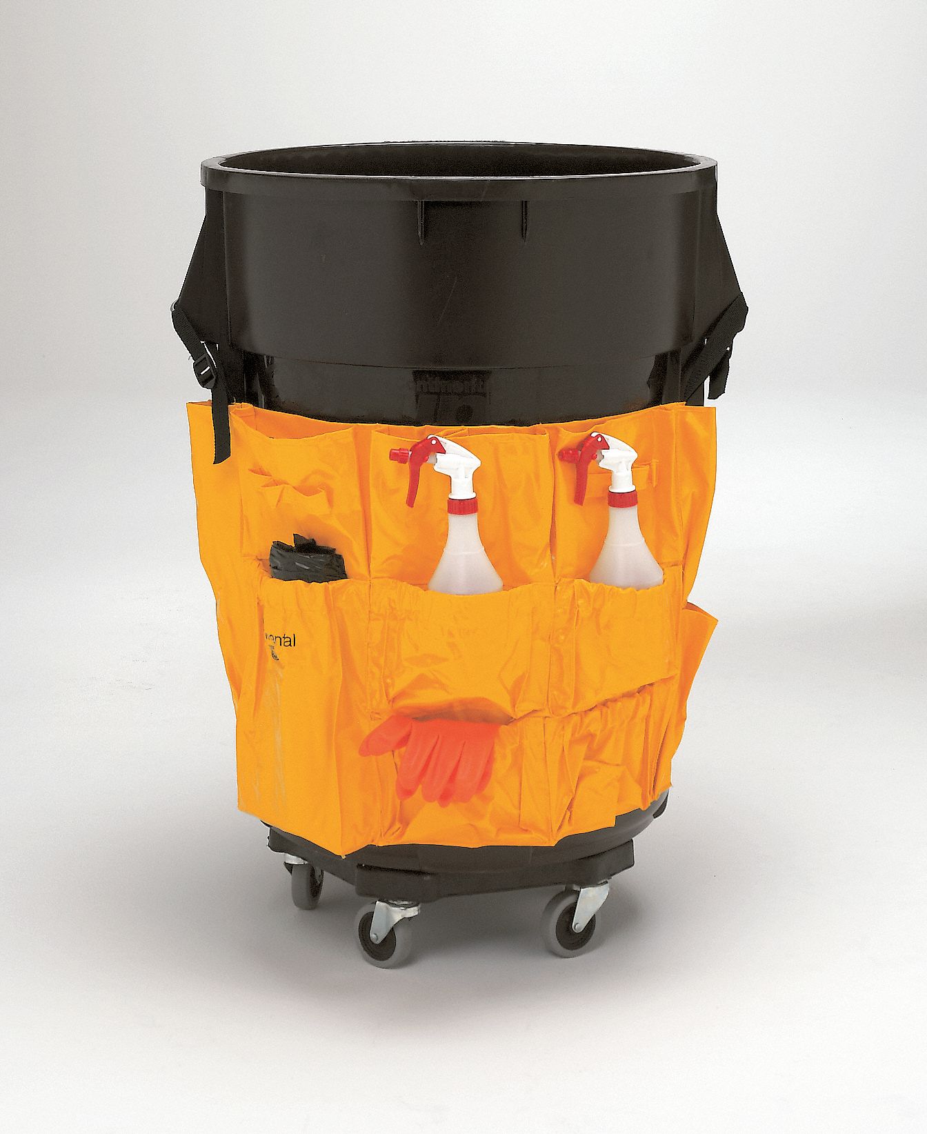 Caddy Bag, Yellow, Nylon Reinforced PVC