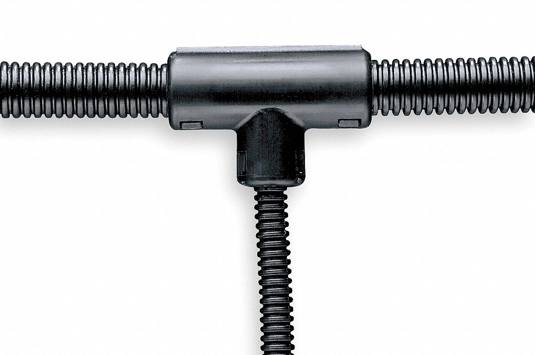 Loom Tee Fitting, Br.38/Trunk.25 In, PK25