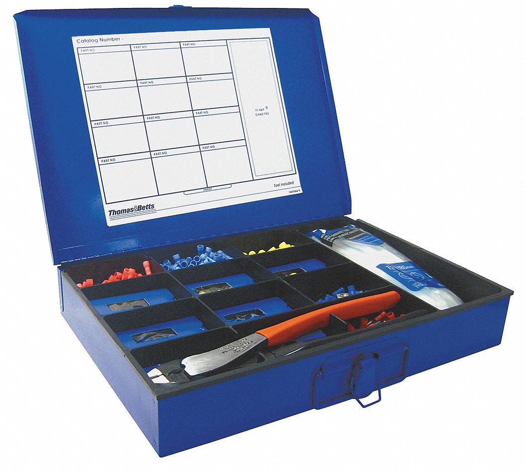 Terminal, Kit With Crimping Tool