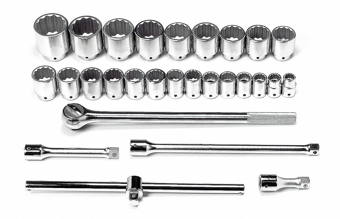 Socket Set, 28pc