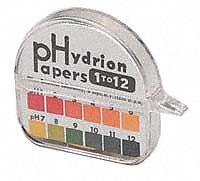 pH Paper, Hydrion Dispenser