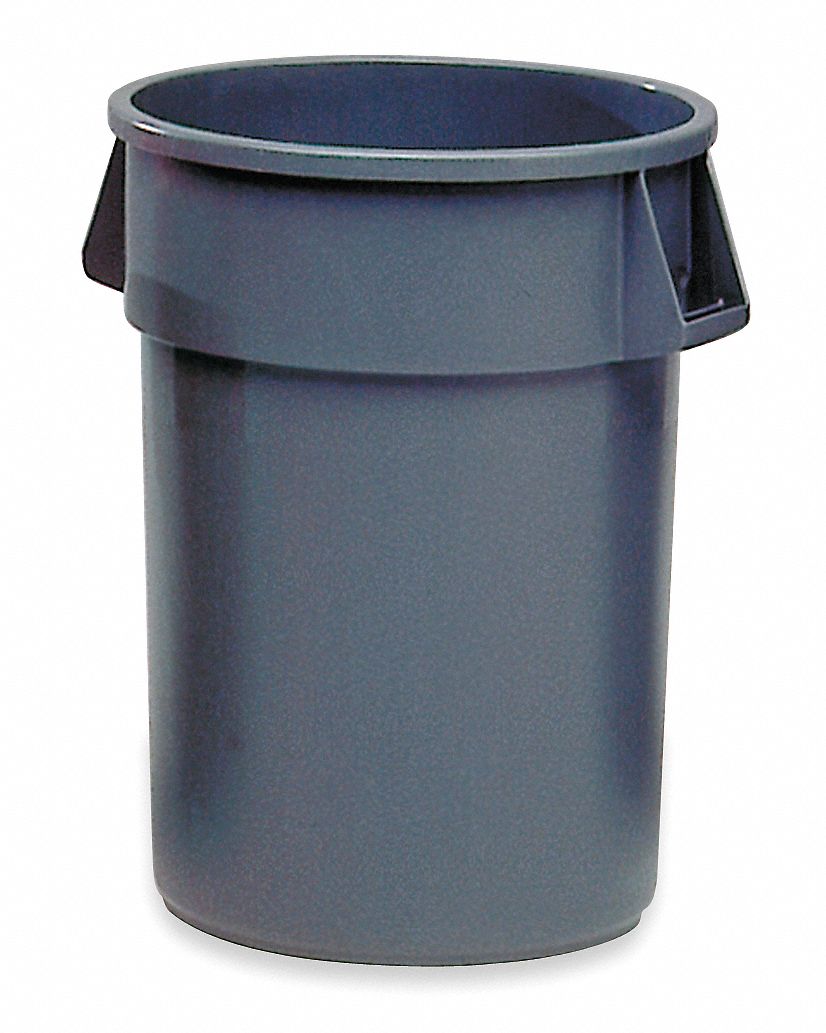 Round Container, 44 G, Gray