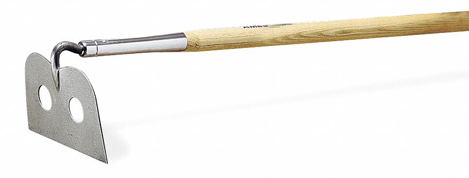 Mortar Hoe, 10 In  x 6 In. Chrome Blade