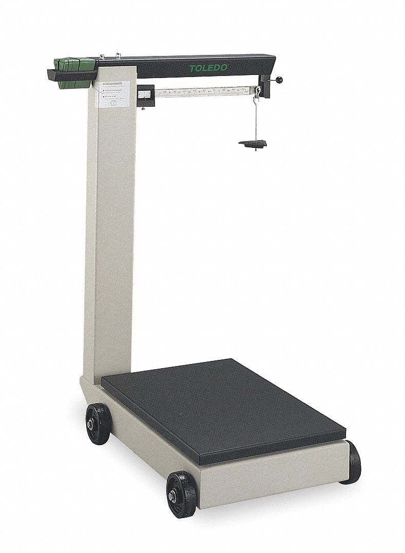 Mobile Mechanical Beam Scale, 1000lb. Cap