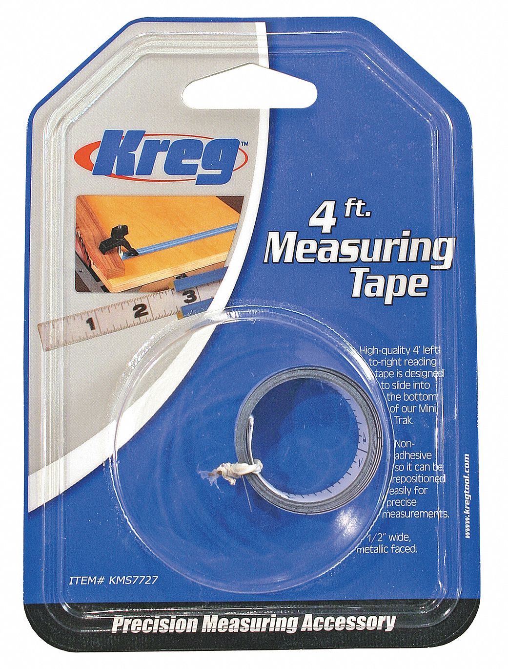Measuring Tape, 4 Ft, L to R