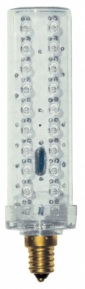 Exit Sign LED Retrofit Kit, Red, Round, PK2