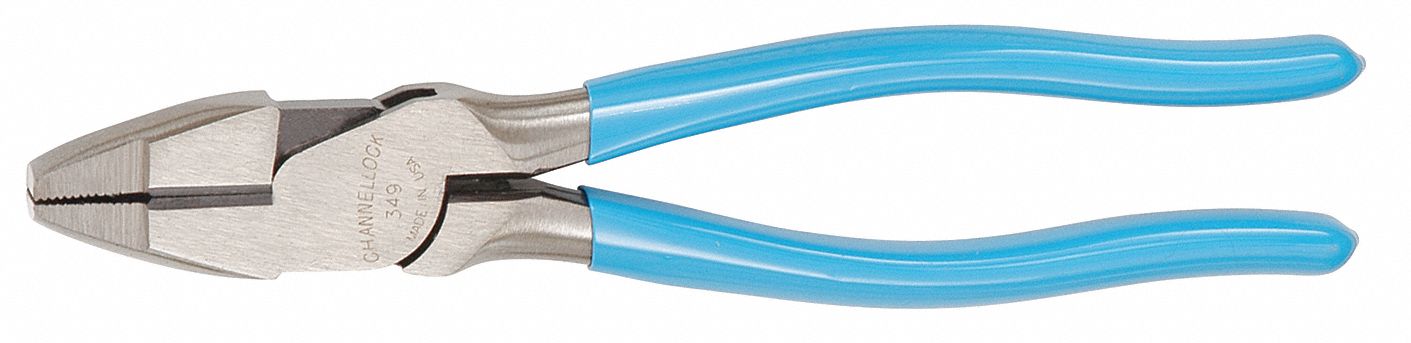 Linesman Plier, 8 1/2 In, Non-Slip Grip