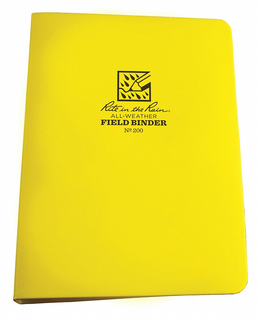 Field Ring Binder, 1/2 In Cap