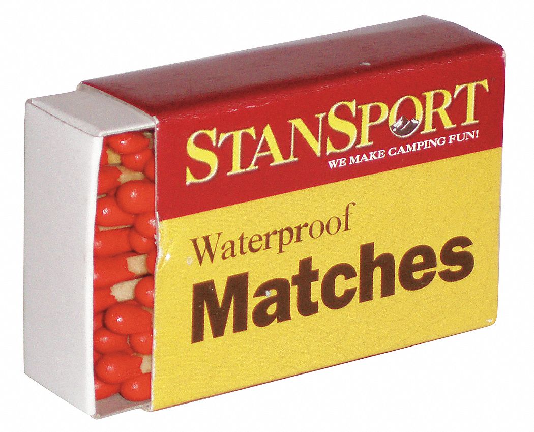 Waterproof Matches, Pk 45