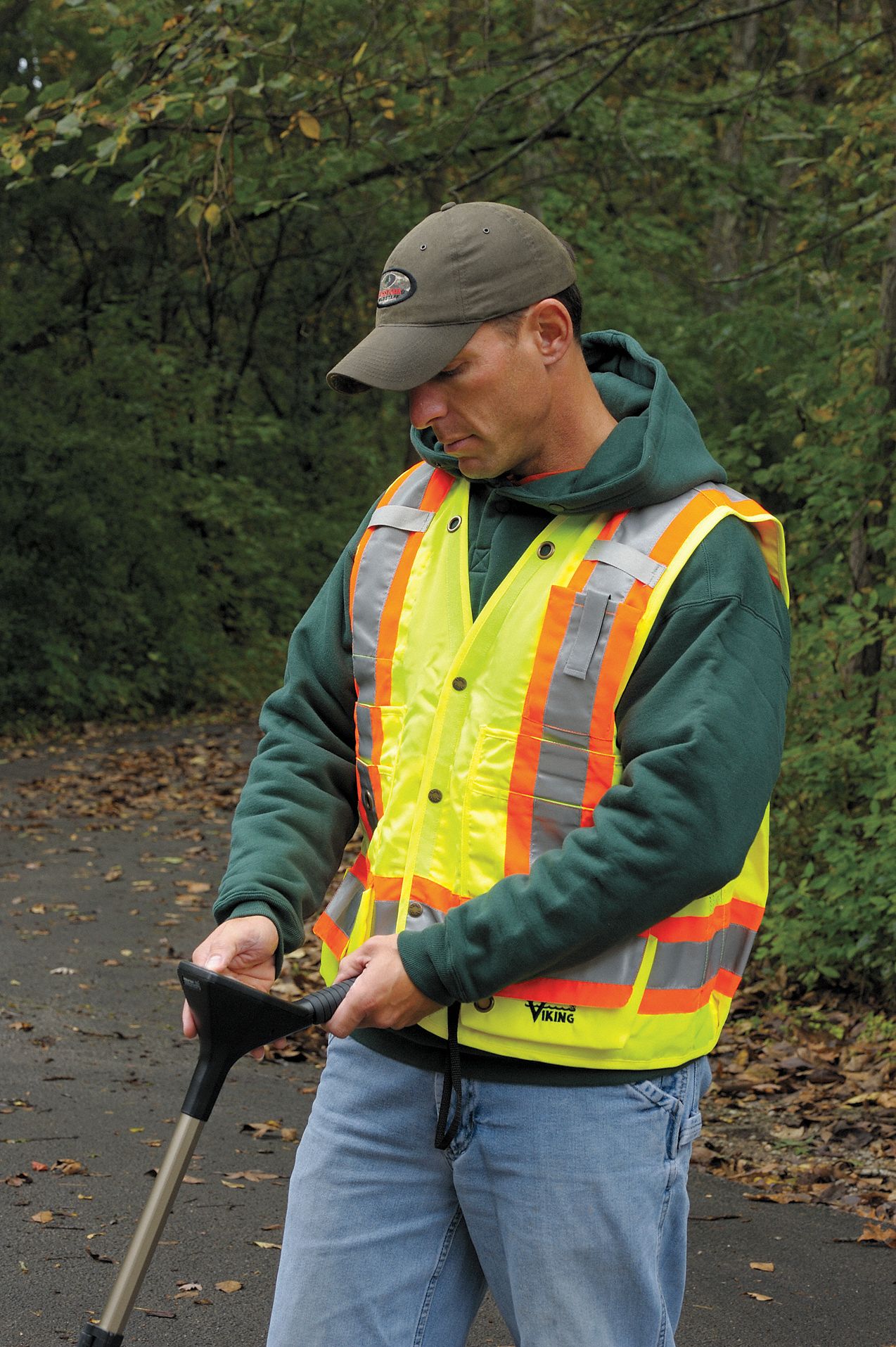 High Visibility Vest, Class 2, 2XL, Lime