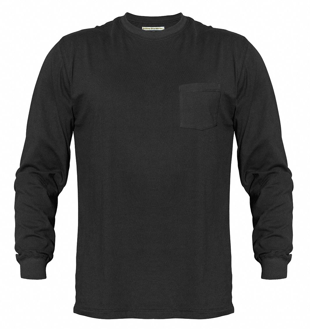 Long Sleeve T-Shirt, Navy, 4XL