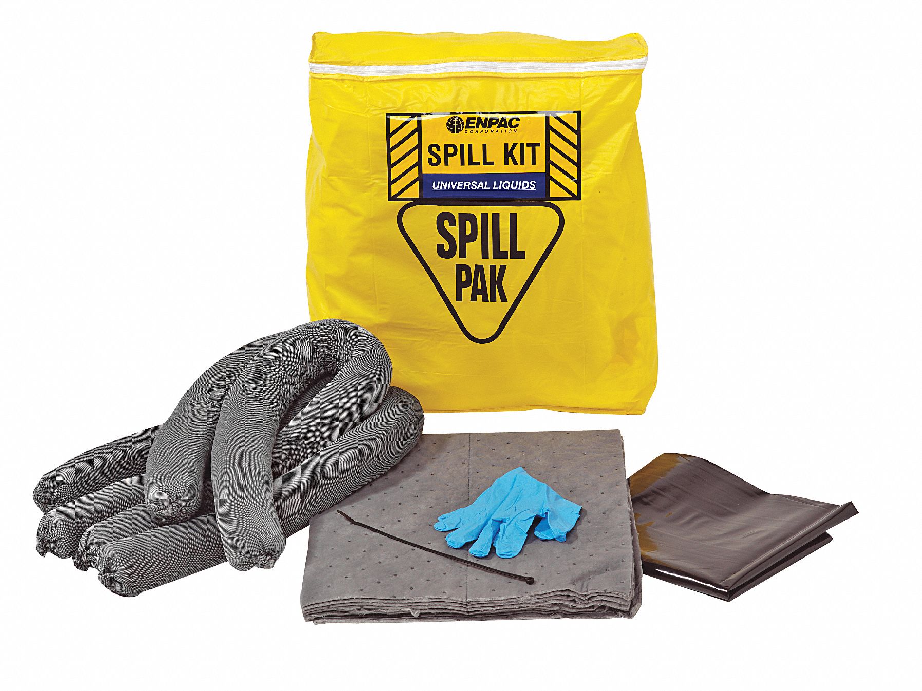 Spill Kit, 3 gal., Oil Only, Carrying Bag