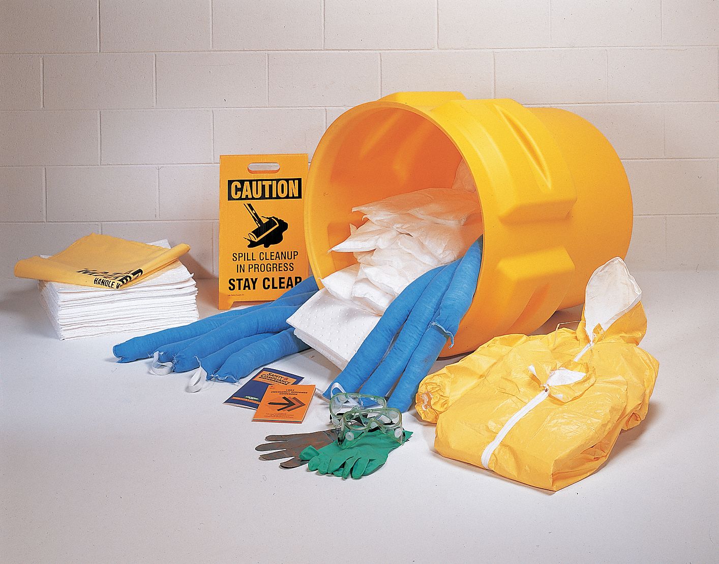 Spill Kit Refill, 60 gal., Universal, Box