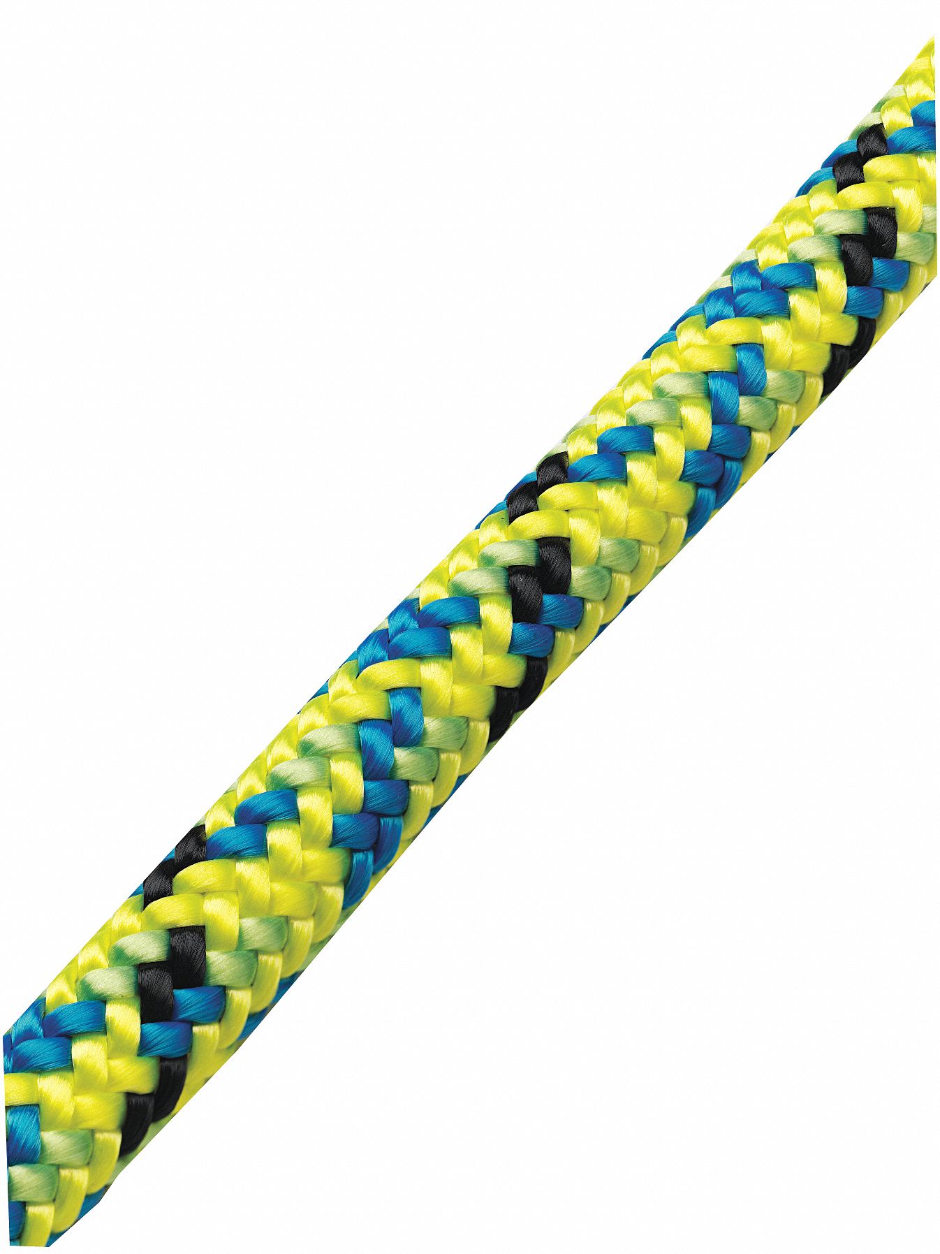 Climbing Rope, PES, 7/16 In. dia., 120 ft L