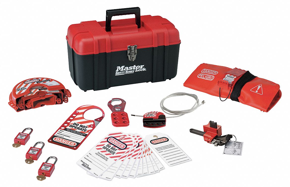Portable Lockout Kit, Filled, Valve, 23