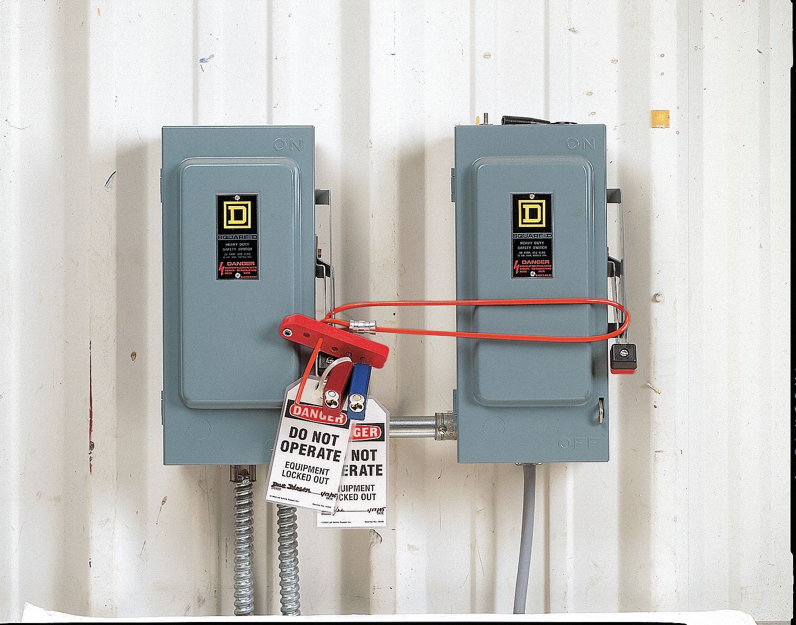 Cble Clamping Lockout, 10 ft L, 3 Lcks Max