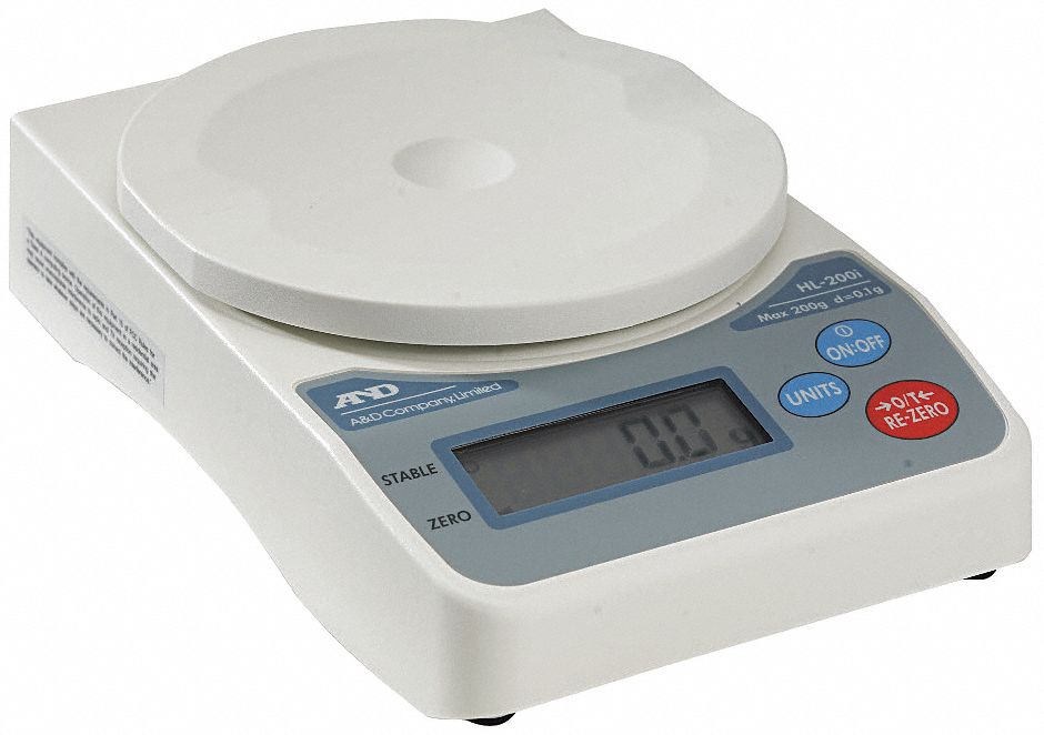Compact Digital Scale, SS Pltfrm, 2000gCap