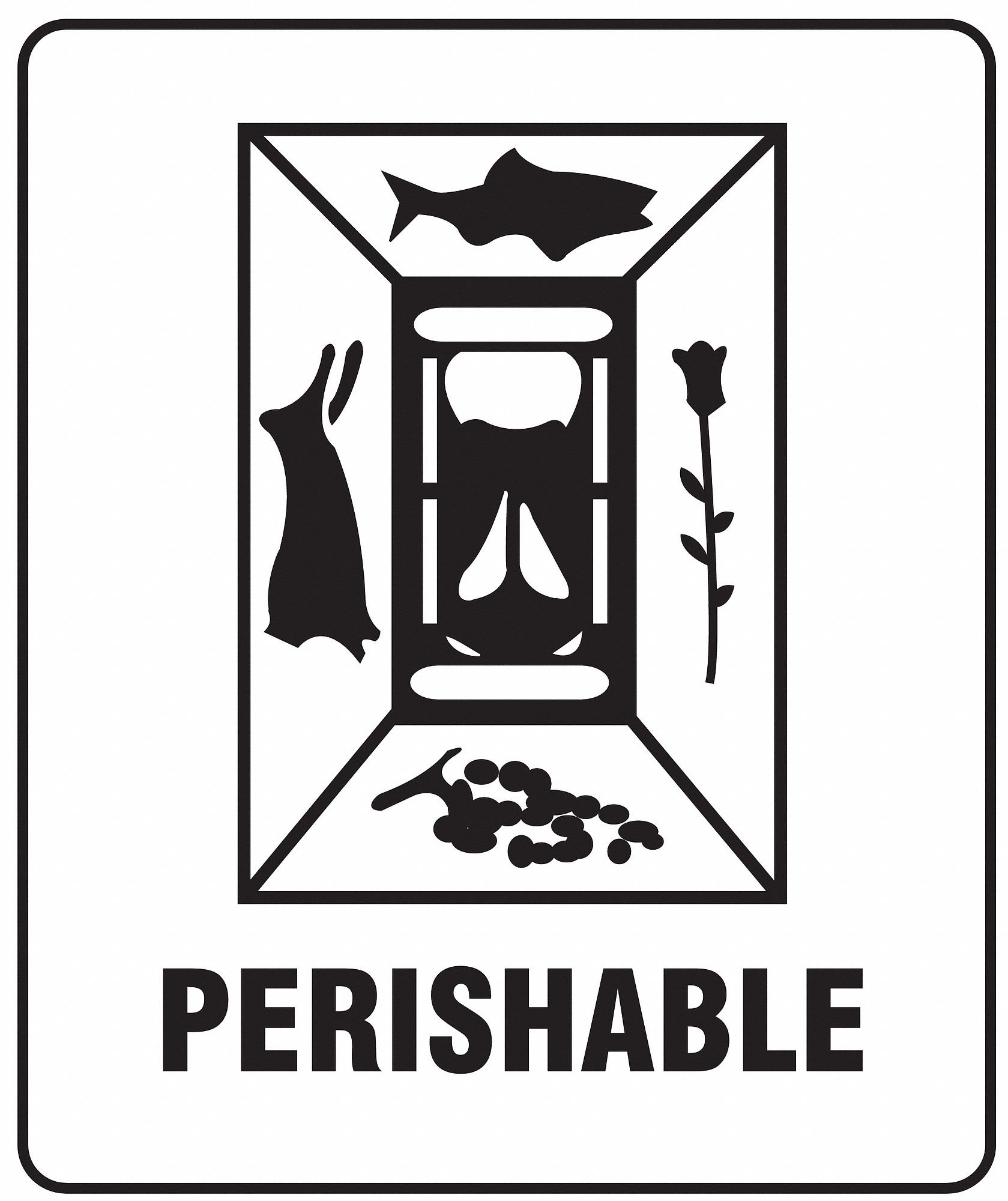 Shipping Labels, 4 In. H, Paper, PK500