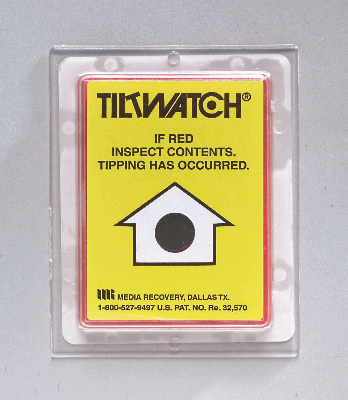 Shipping Labels, Tiltwatch, Yellow, PK100