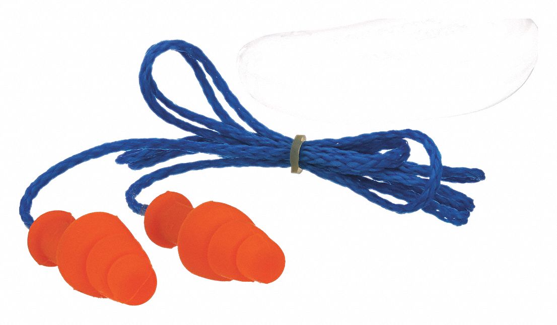 Ear Plugs, 25dB, Corded, Univ, PK100
