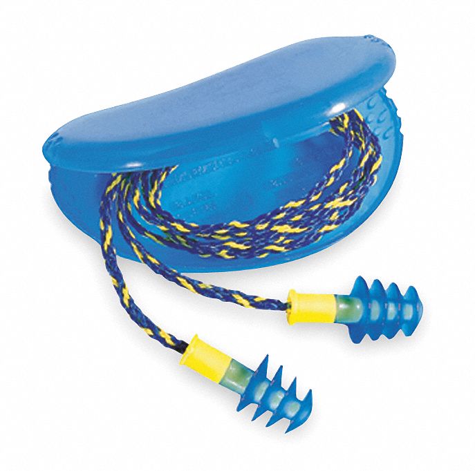 Ear Plugs, 27dB, Corded, Univ, PK100