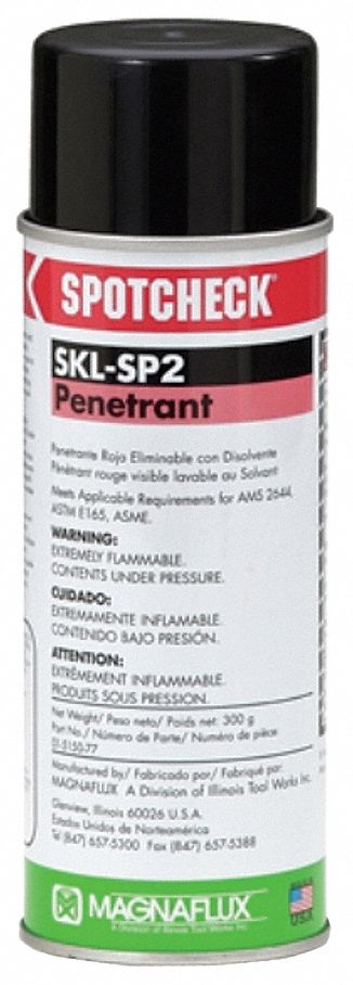 Dye Penetrant, Red, 16 oz