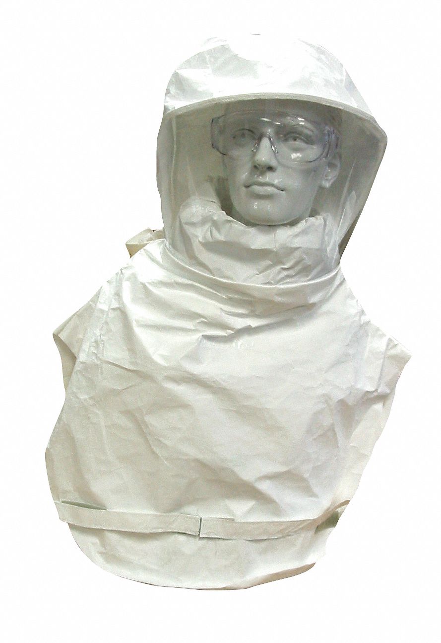 Hood, Universal, White, Tychem(R)
