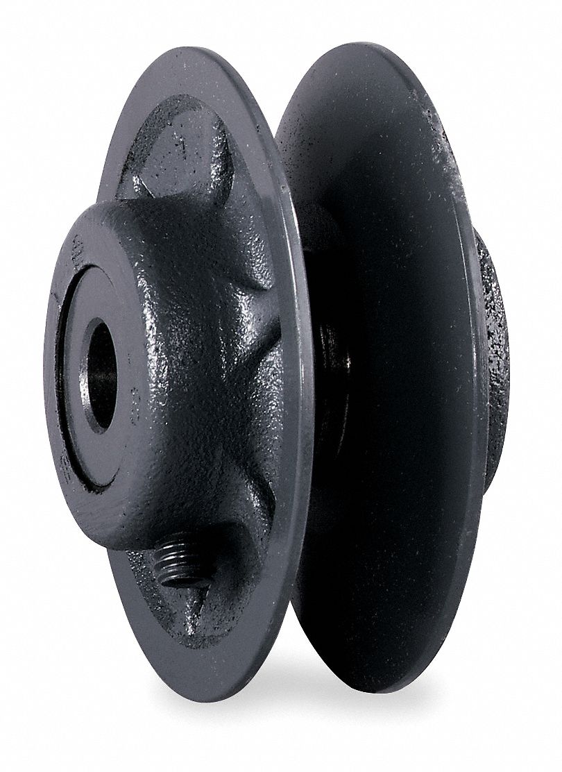 V-Belt Pulley, 4.75 OD, 7/8 Bore, Var Pitch