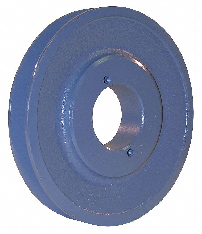 V-Belt Pulley, Spl Taper, 5.45 In OD, 1GRV