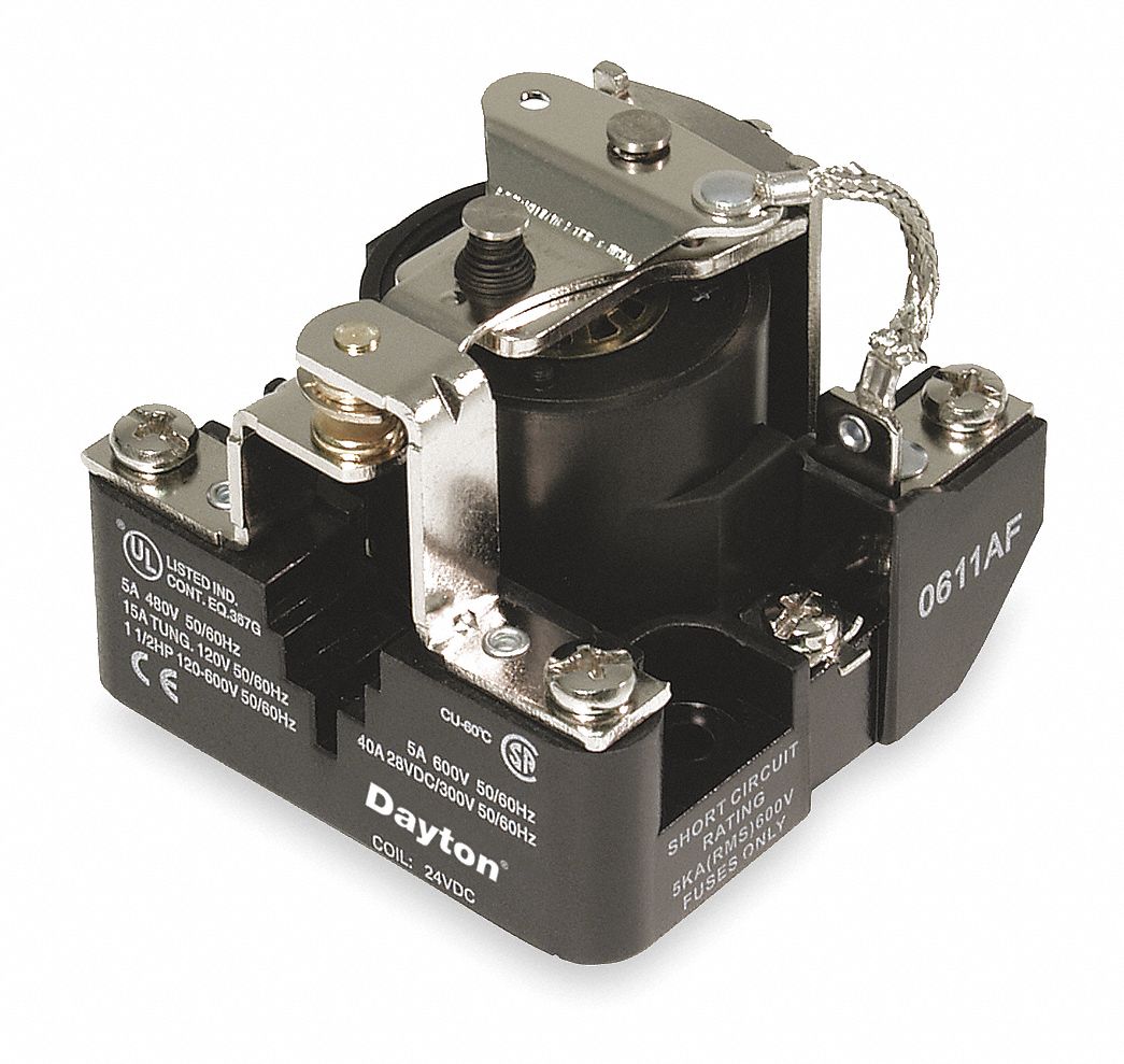 Relay, SPDT, 5 Pins, 120VAC