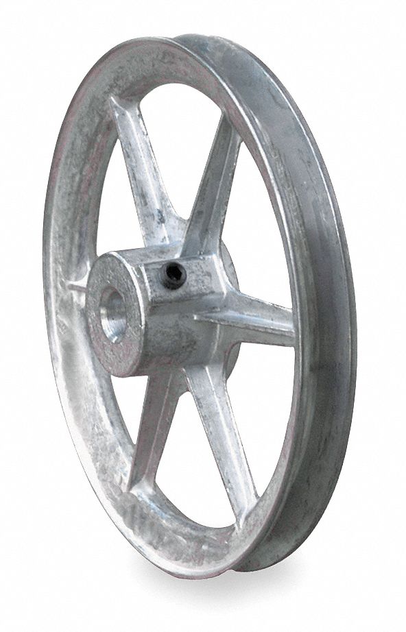 V-Belt Pulley, 14 In OD, 7/8 In Bore, 1GRV