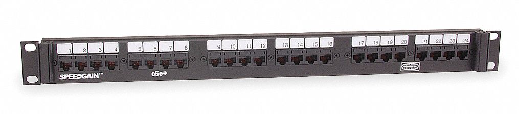 Panel, Patch, Cat5e, Rack